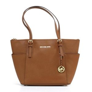Michael Kors Jet Set in “Luggage”